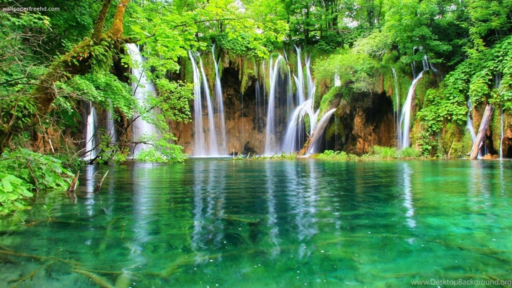 Cool Waterfall Nature Wallpapers Manualwall.com
