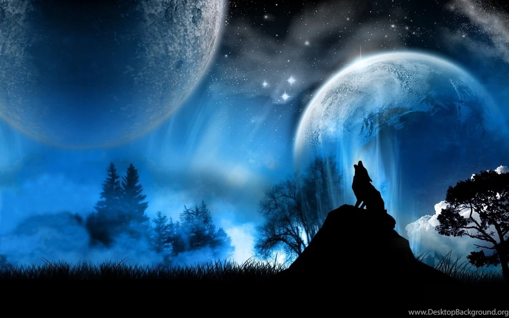 Wolf HD Fantasy Wallpapers (28576316) Fanpop