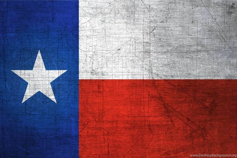 Texan Flag Metal (Flag Of Texas) Download It For Free