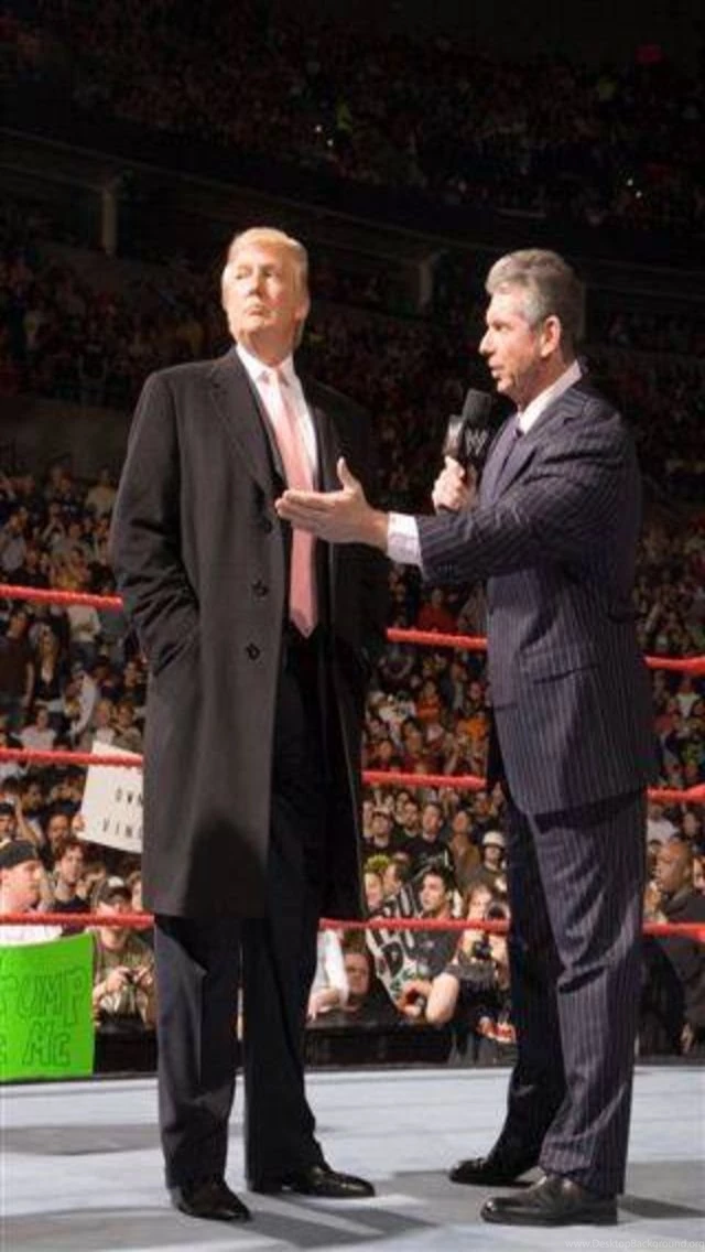 Donald Trump And Vince McMahon iPhone Wallpapers Download ...