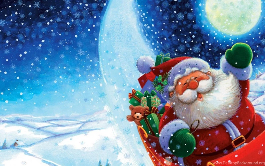 Cute Santa Clause Christian HD Whatsapp DP Wallpapers