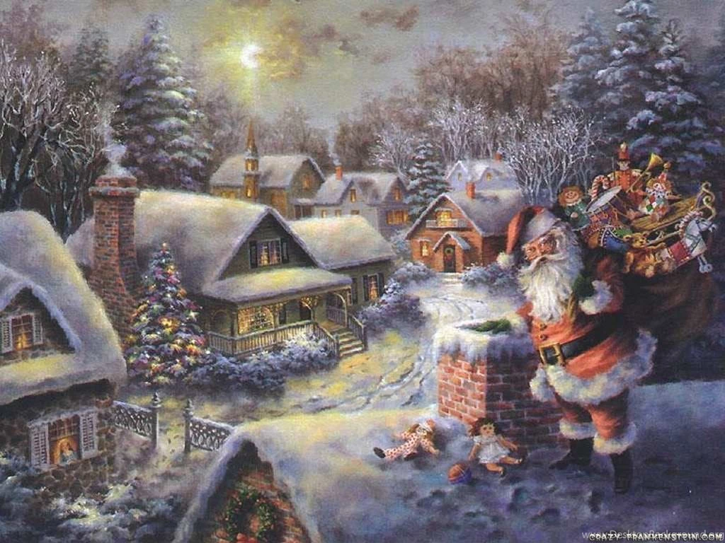 Santa Claus Christmas Wallpapers B7 WALLPAPEREL