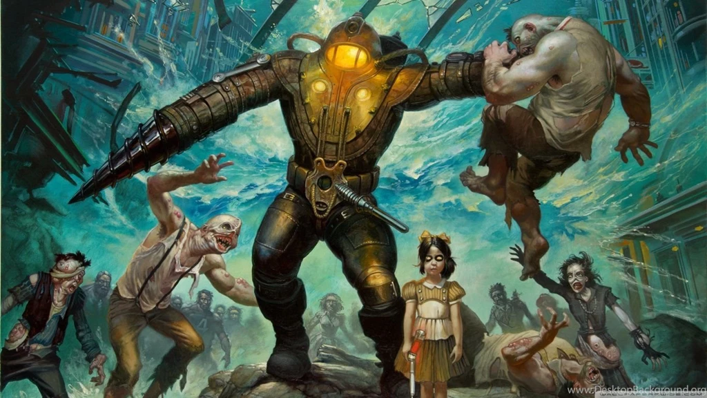 Bioshock 2 Subject Delta HD Desktop Wallpapers : Widescreen : High ...
