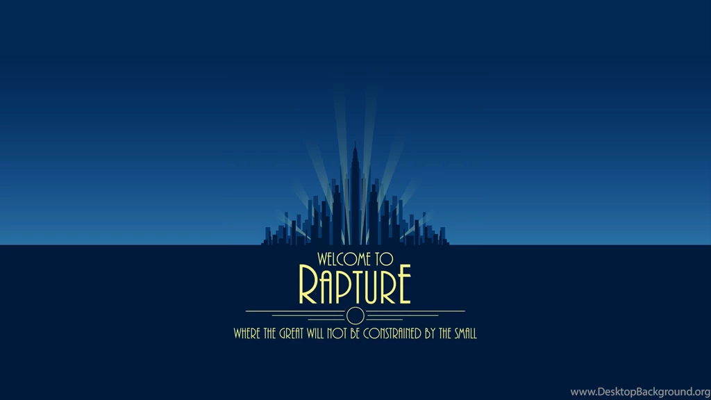 Rapture Bioshock Blue Wallpapers