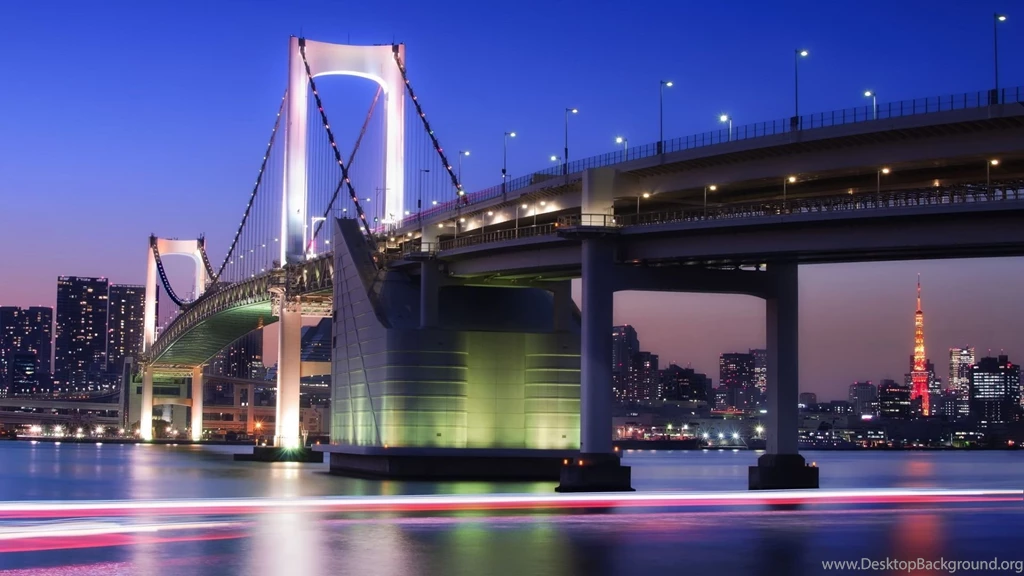 1920x1080 Rainbow Bridge Tokyo Wallpapers