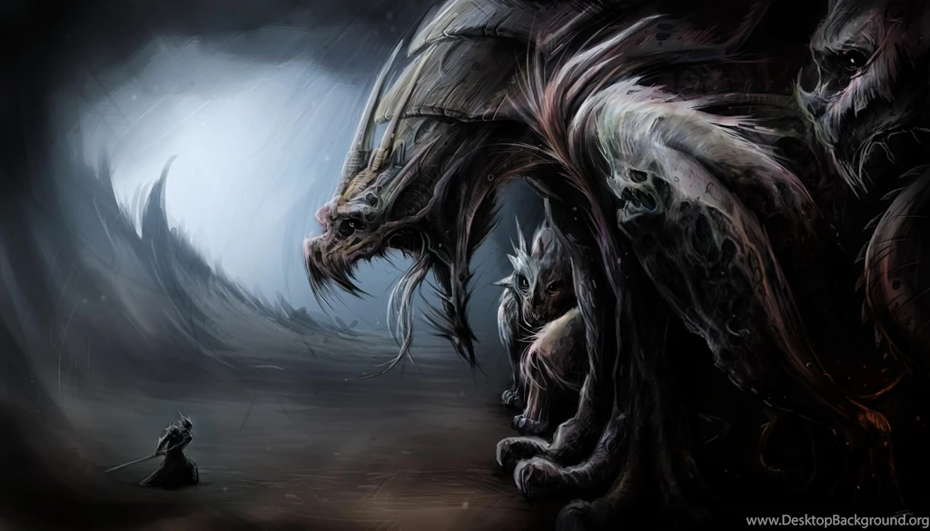 Monsters Fantasy Dragons Warrior Wallpapers