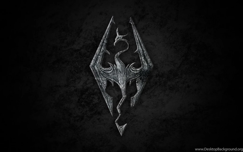 Download Wallpapers 2560x1600 The Elder Scrolls, Emblem, Backgrounds ...