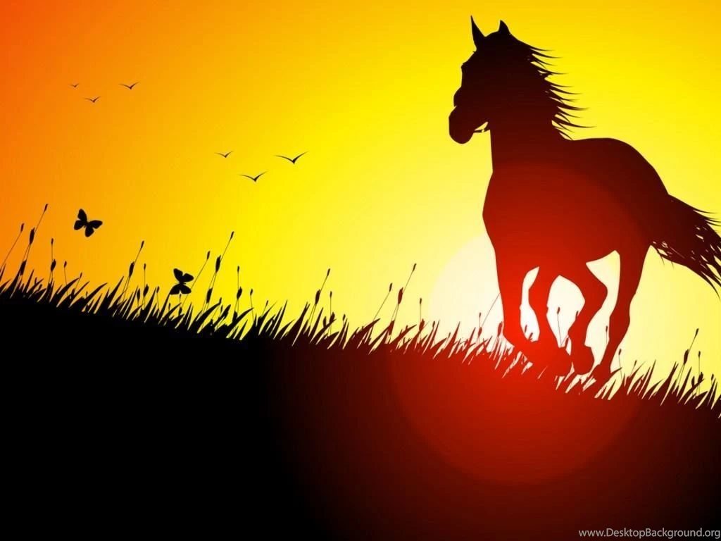 Running Horse HD Wallpapers For Desktop Computer