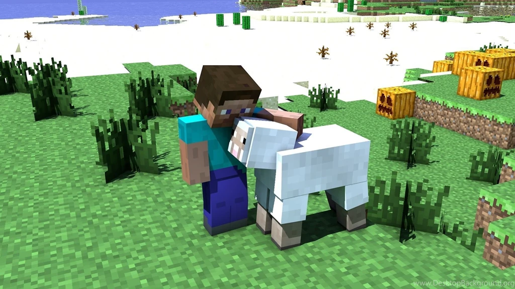 Sheep Steve Minecraft Cinema 4d Tapeta Wallpapers