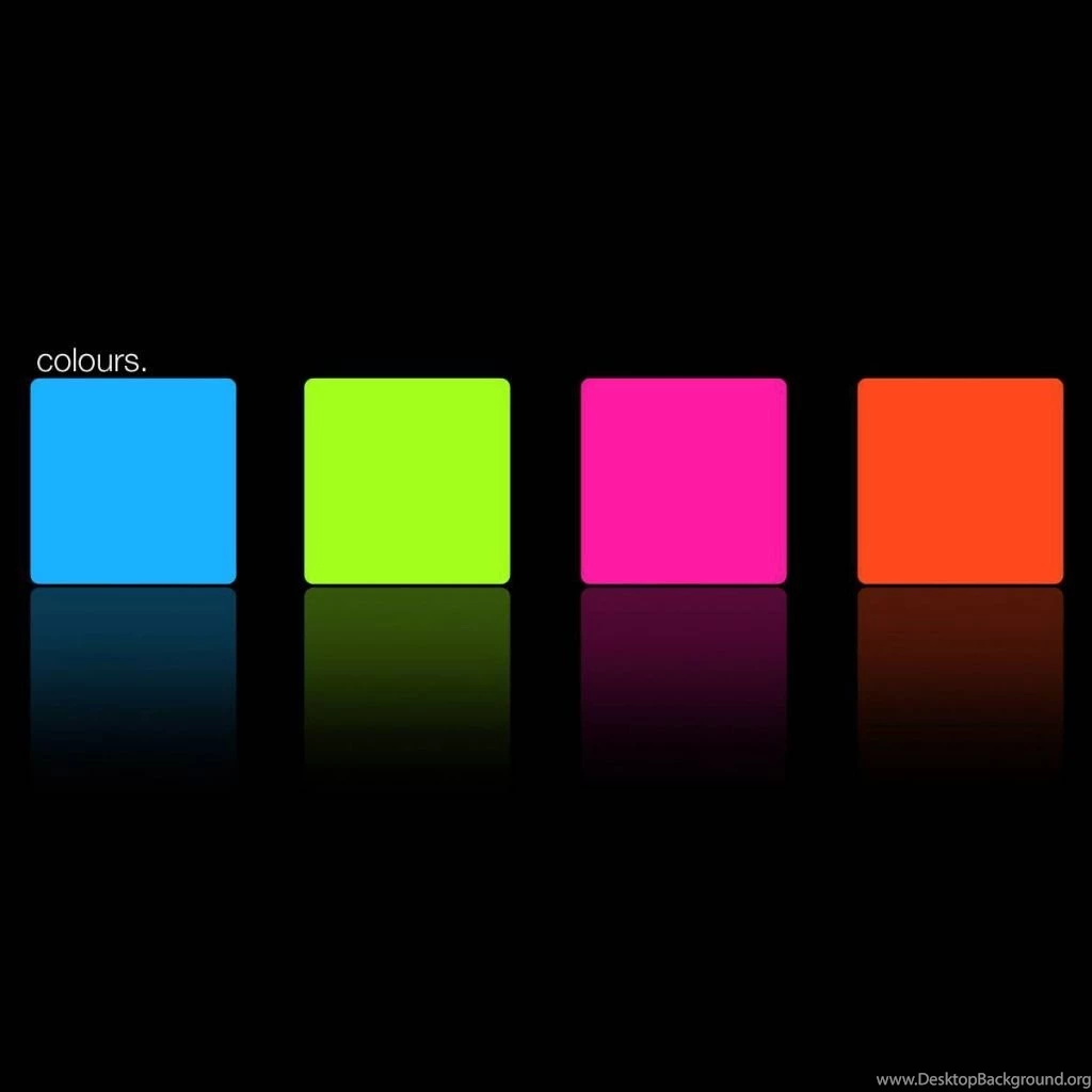 Download Wallpapers 1024x1024 Blue, Pink, Orange, Green, Square ...
