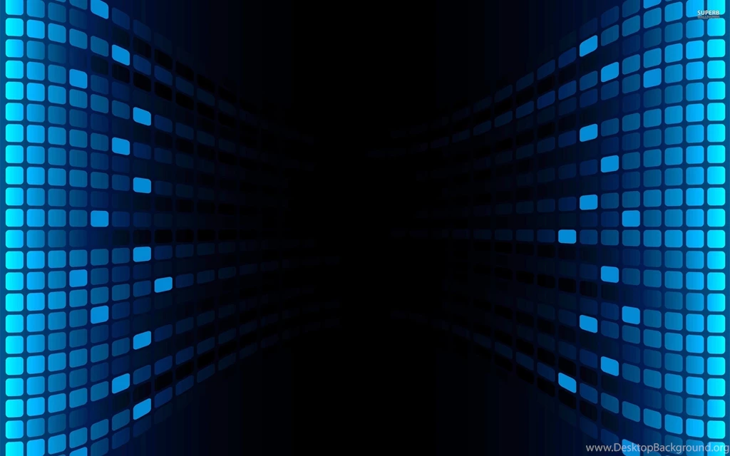 Blue Square Walls Wallpapers Abstract Wallpapers