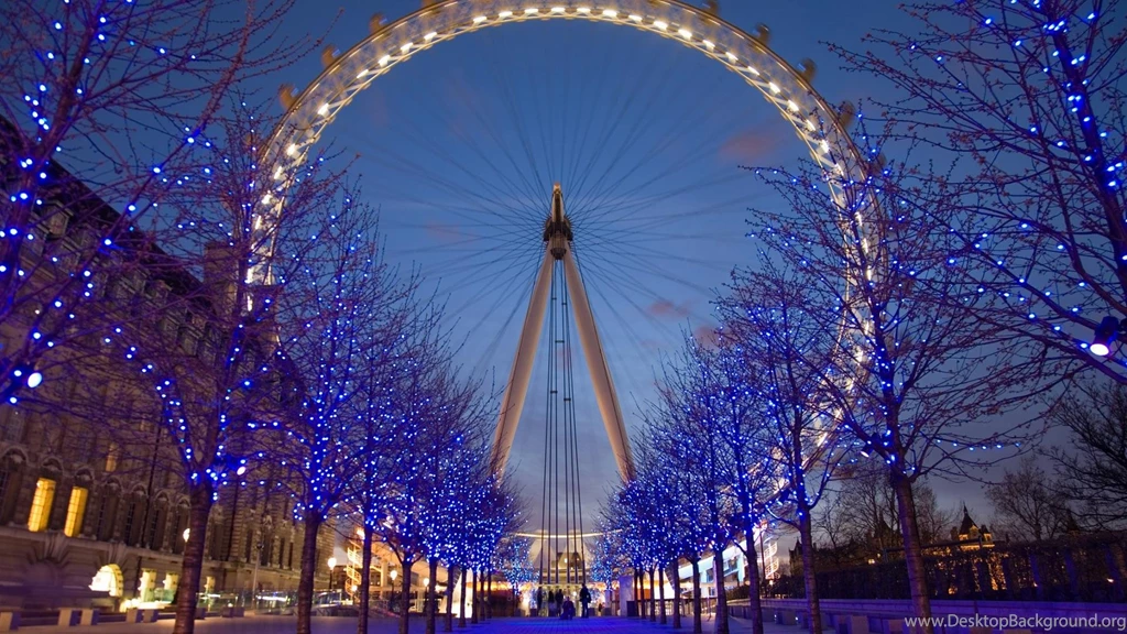 London Eye Ferris Wheel Hd Wallpapers (