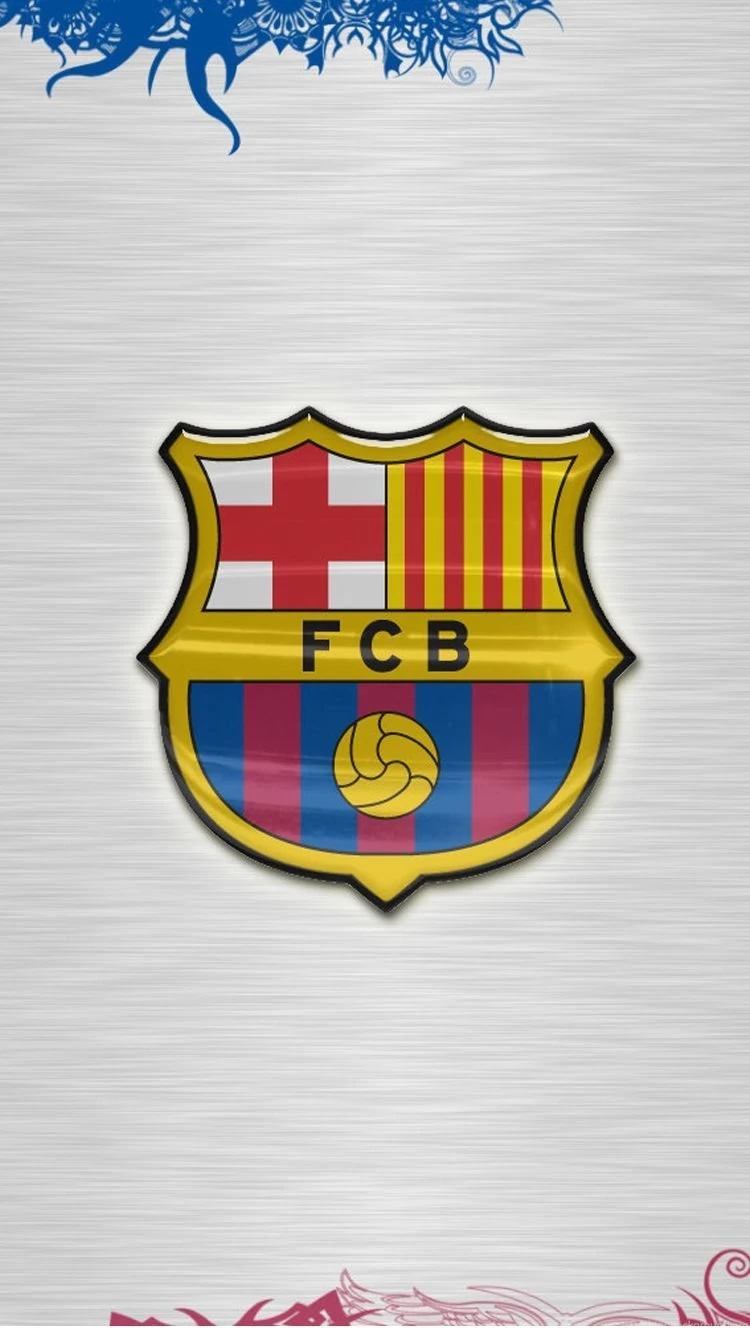 Artistic FC Barcelona Logo Of Apple iPhone 6 Plus Wallpapers With ...