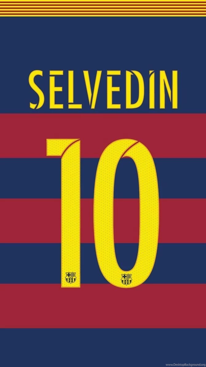 FC Barcelona Jersey 2015/16 (NEW FONT) By SelvedinFCB On DeviantArt