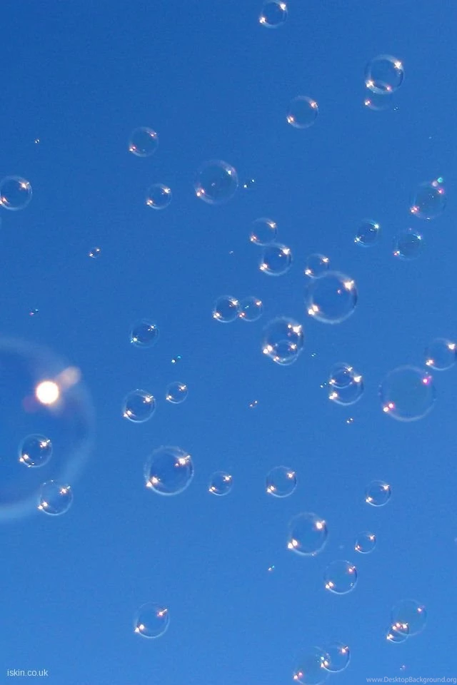 Blue Bubbles Desktop Wallpapers
