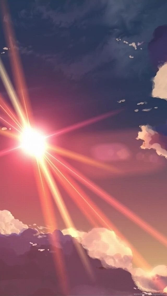 Anime Sunshine iPhone 5 Wallpapers