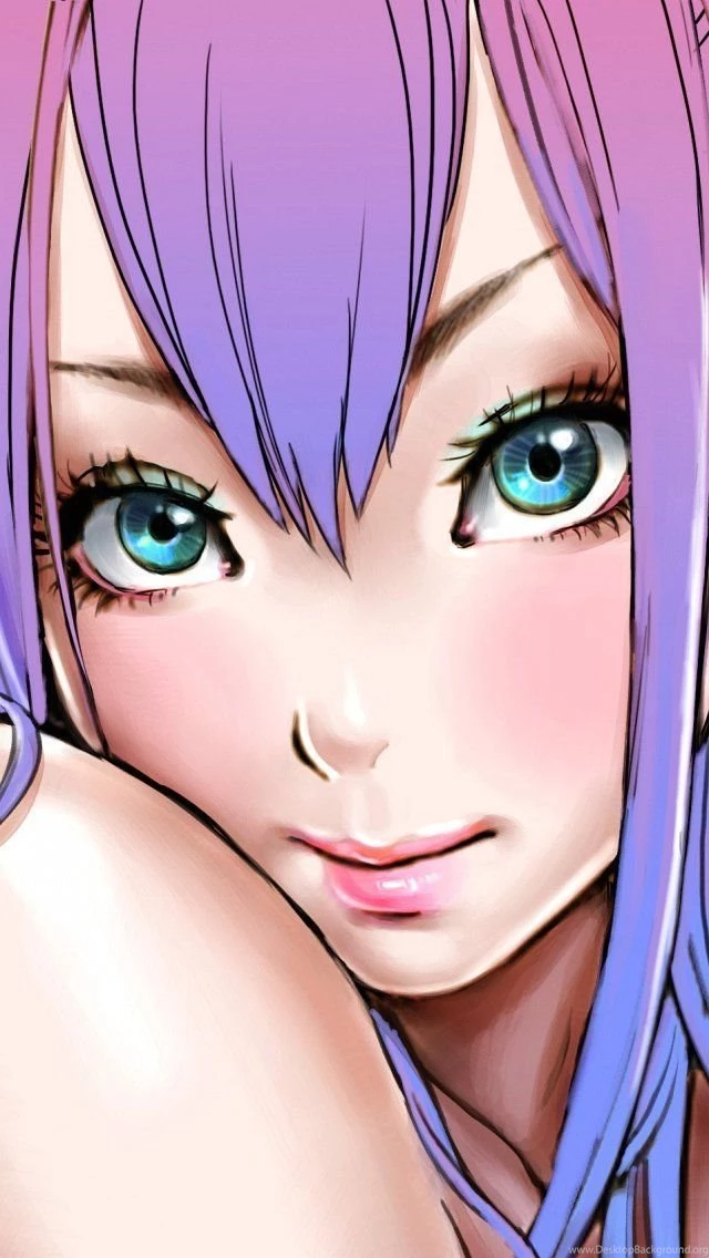 Wallpapers Iphone 5 S Face Girl Anime 640 X 1136 640 X 1136 ...
