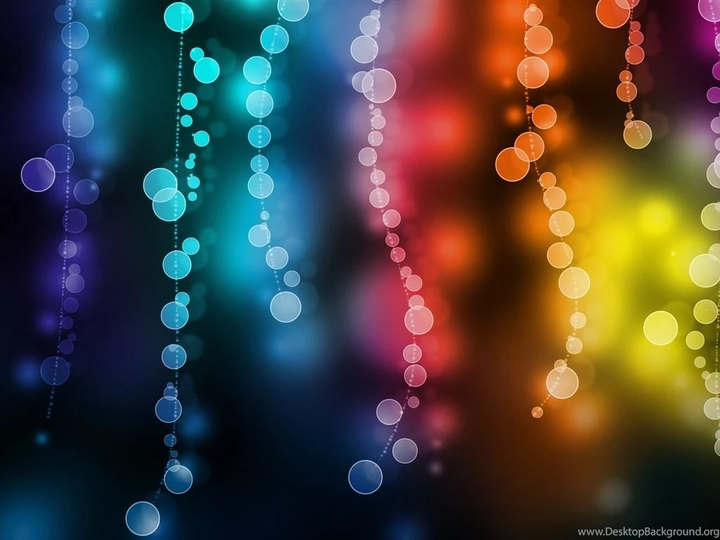 Colorful Abstract Circle Pattern Wallpapers