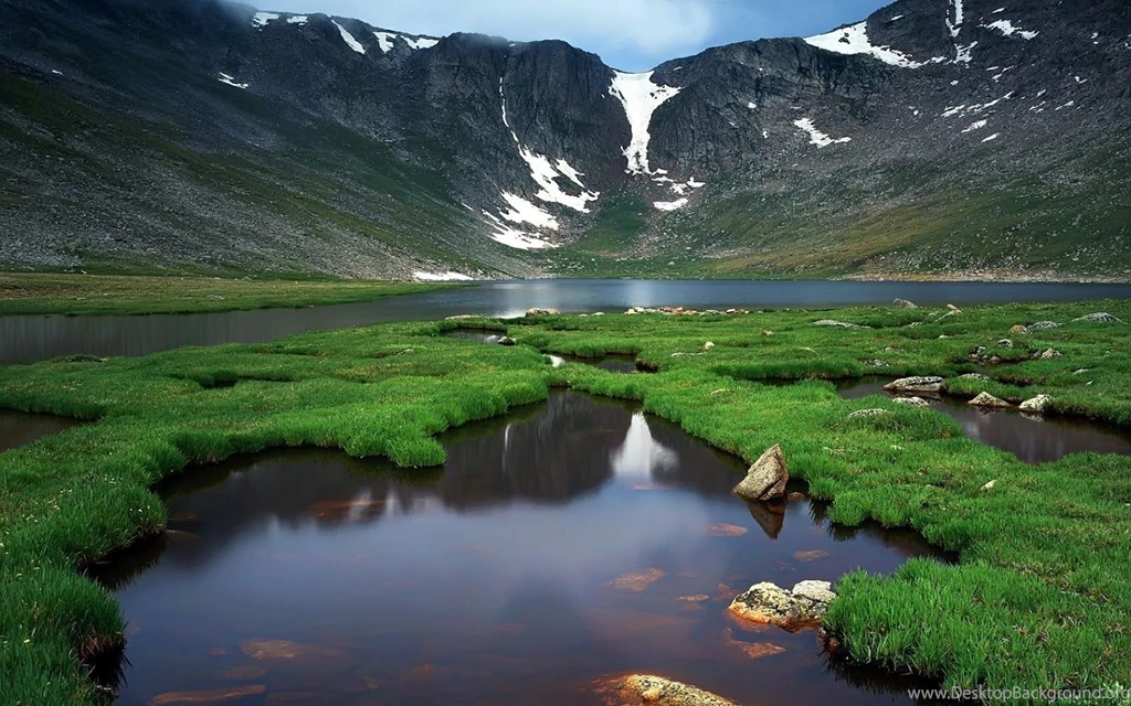 Glaciar Lake Full HD Nature Backgrounds Wallpapers For Laptop ...