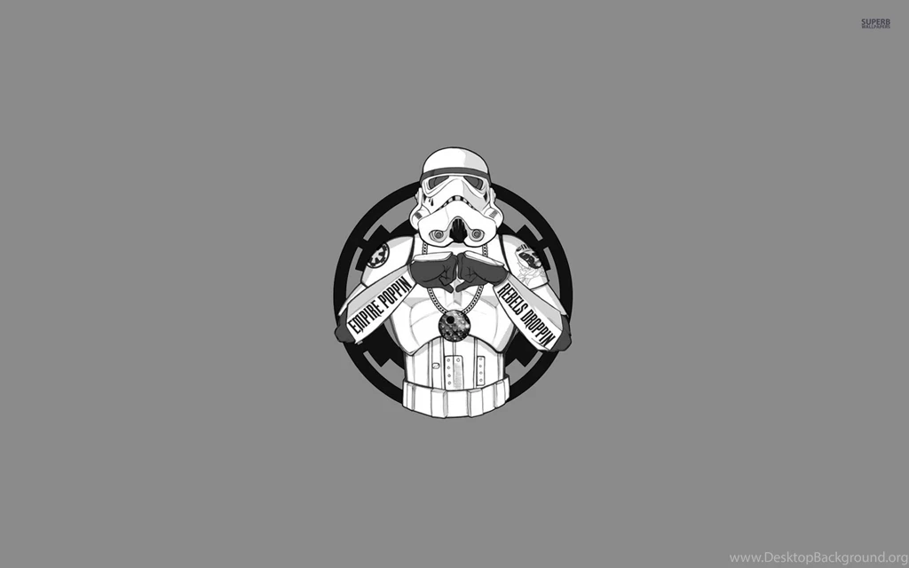 Gangsta' Stormtrooper Wallpapers Funny Wallpapers