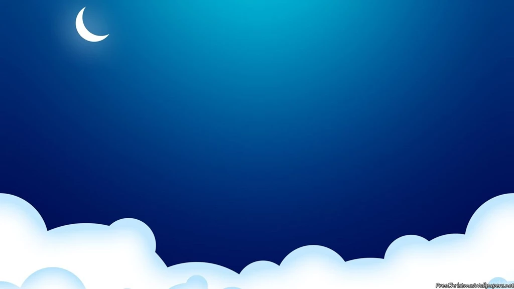 Snowy Night Backgrounds Wallpapers