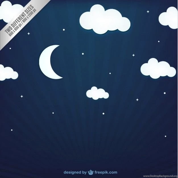Night Sky Backgrounds Vector