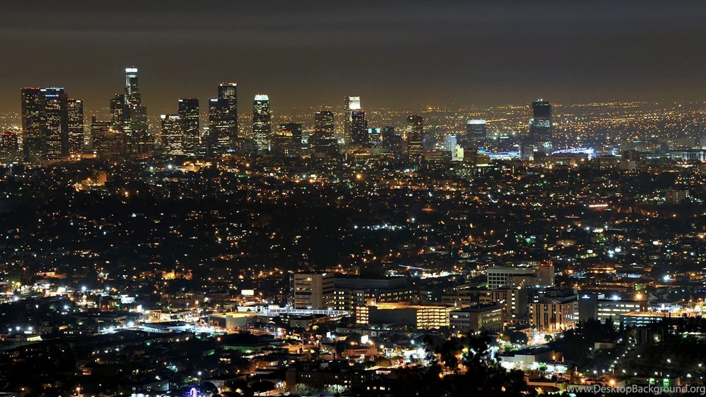 Los Angeles At Night HD Wallpapers