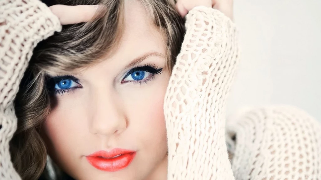 Download Wallpapers 1920x1080 Taylor Swift, Blue eyed, Eyes, Girl ...