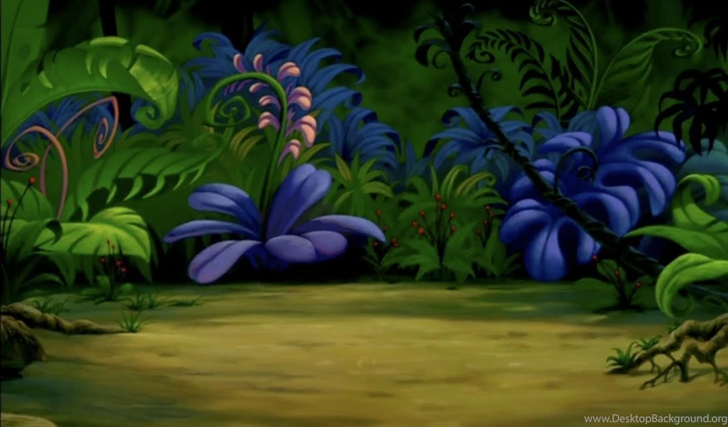 Animation Backgrounds: THE LION KING
