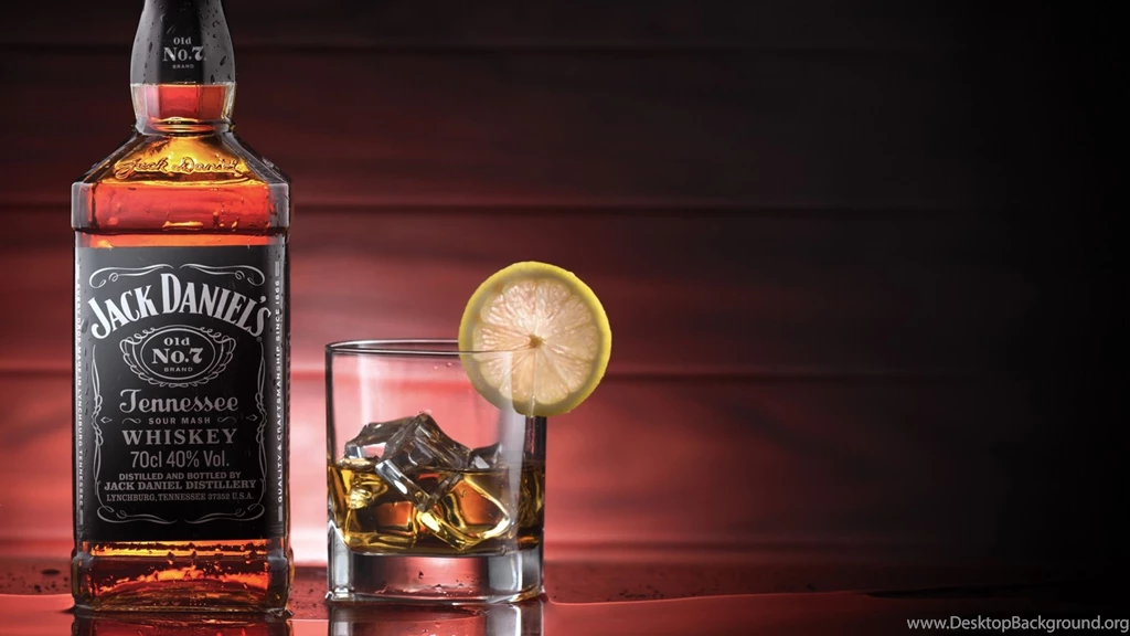 Download Wallpapers 3840x2160 Jack Daniels, Whiskey, Glass, Lemon ...