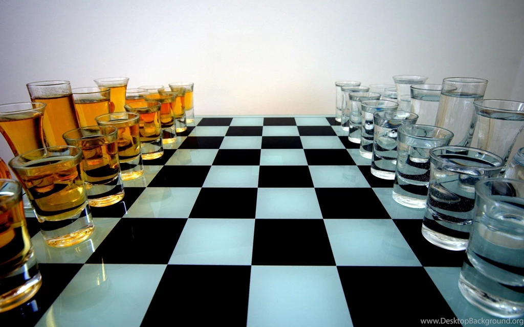 The Alcohol Chessboard Of Life