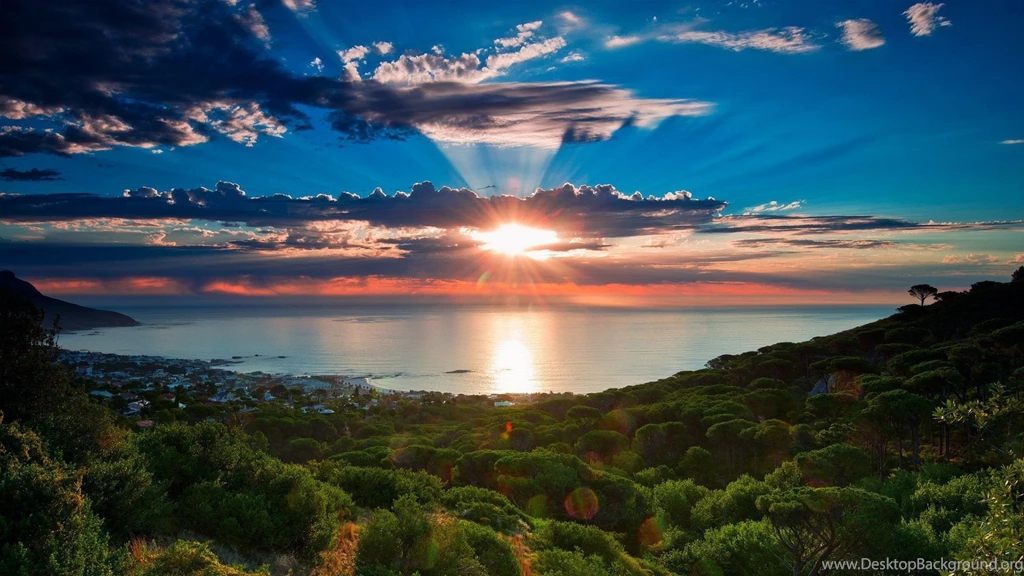 Beautiful Sunset In South Africa Wallpapers And Images ...