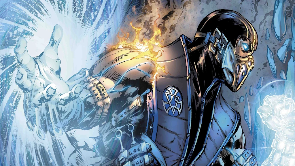 Sub Zero Mortal Kombat X Game Comics Ninja 4k... 671