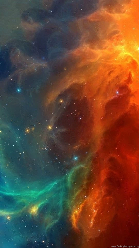 Rainbow Nebula Wallpapers 540x960 Wallpapers Wallpapers Style
