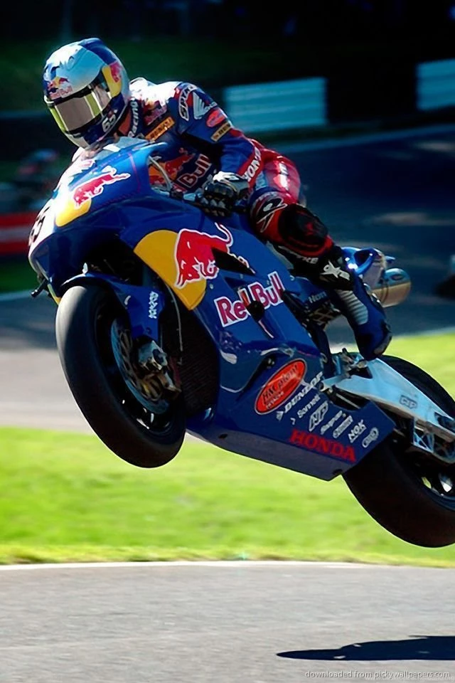 Download Honda Red Bull Moto GP Wallpapers For iPhone 4