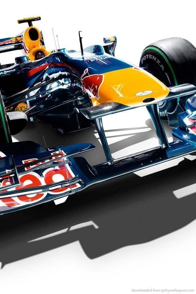 Download New Red Bull F1 Car Design Wallpapers For iPhone 4