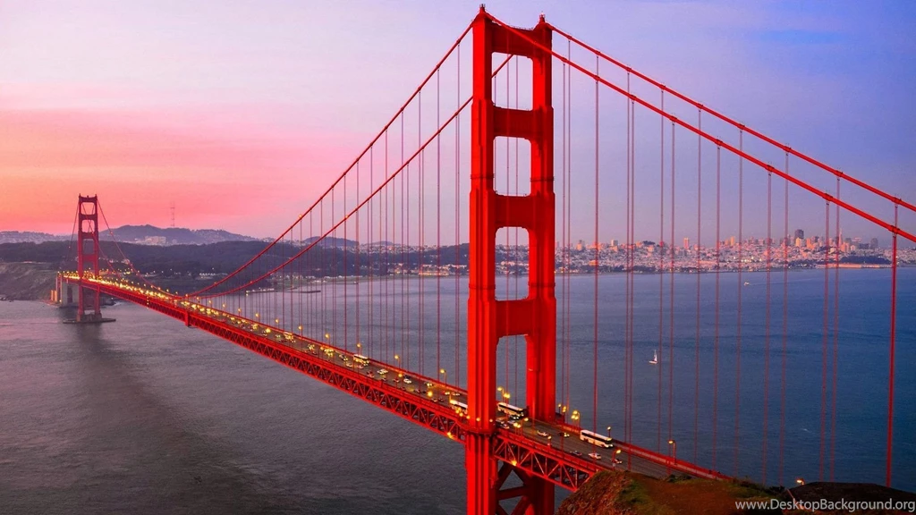 Popular Golden Gate Bridge In San Francisco California HD Desktop ...