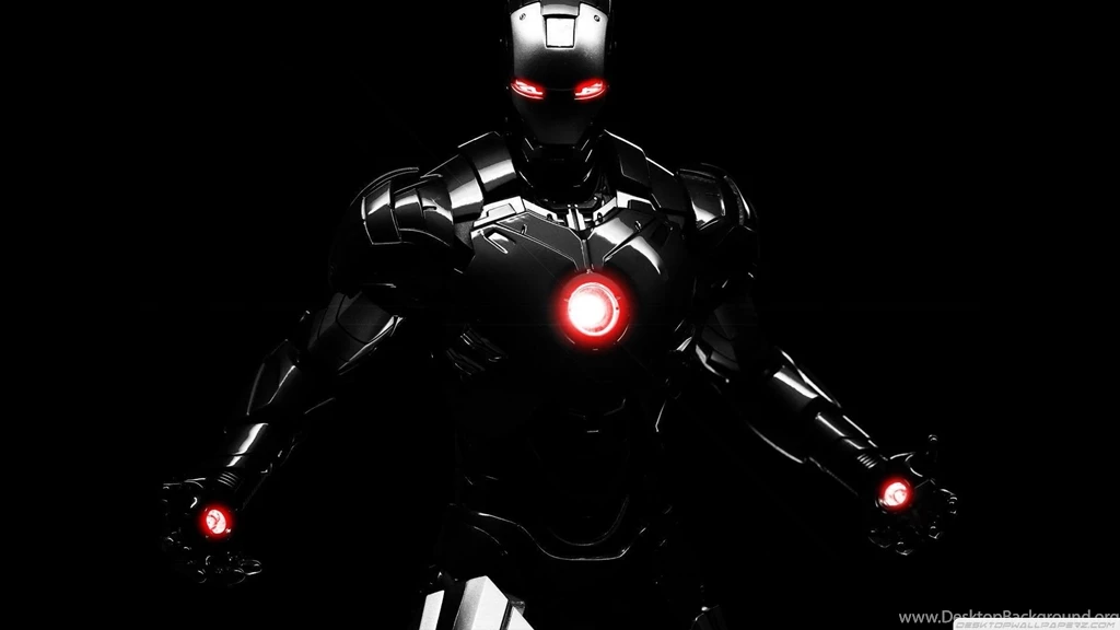 Black Iron Man Marvel Comics Black Backgrounds