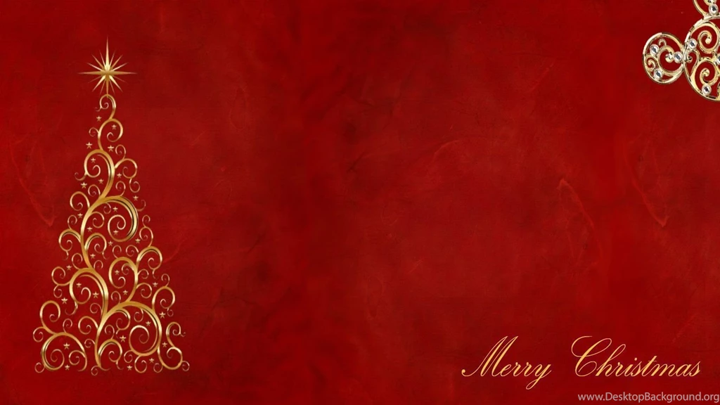 Red Christmas Tree Backgrounds – Happy Holidays