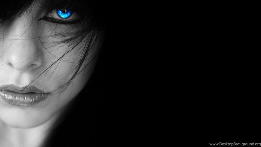 Blue Eyes, Dark, Black, 1920x1080 HD Wallpapers And FREE Stock Photo