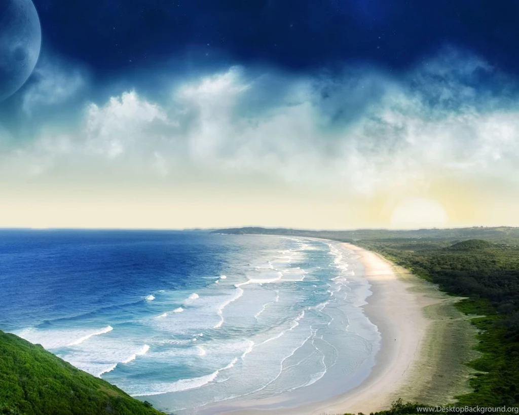 Boundless Marginal Coastline Wallpapers