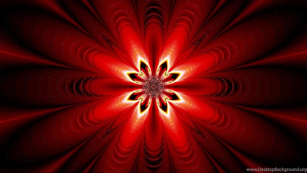 Red Star Shot Abstract Hd Wallpapers (