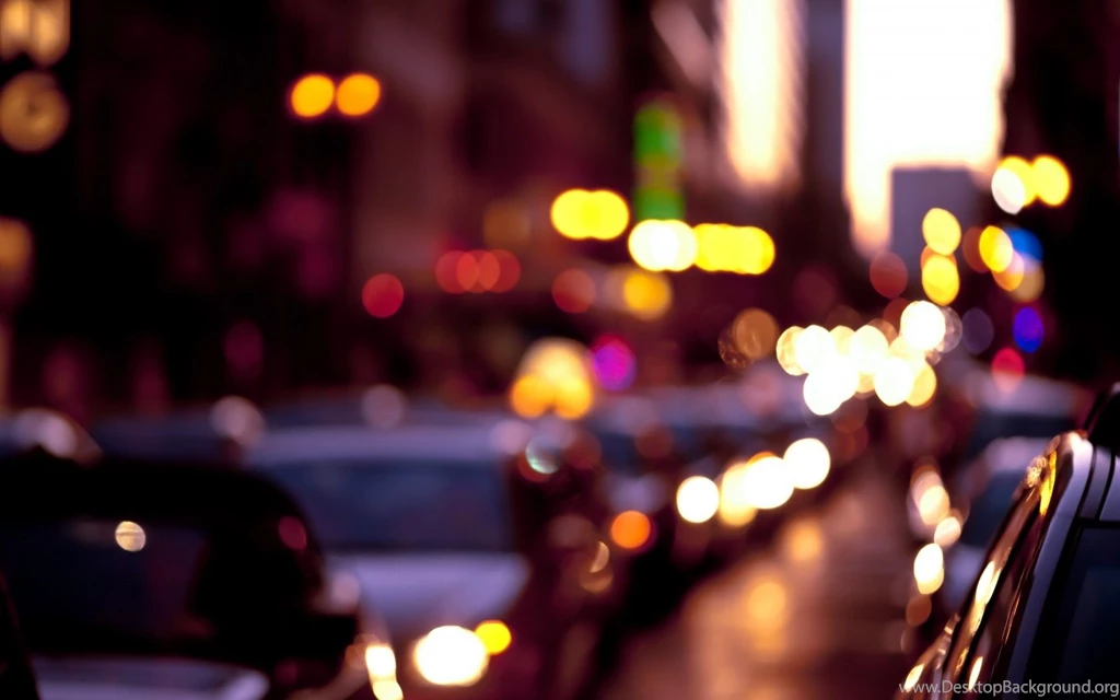 Bokeh, City, Lights, Photo, Fanciful, Evening, Hd Wallpapers