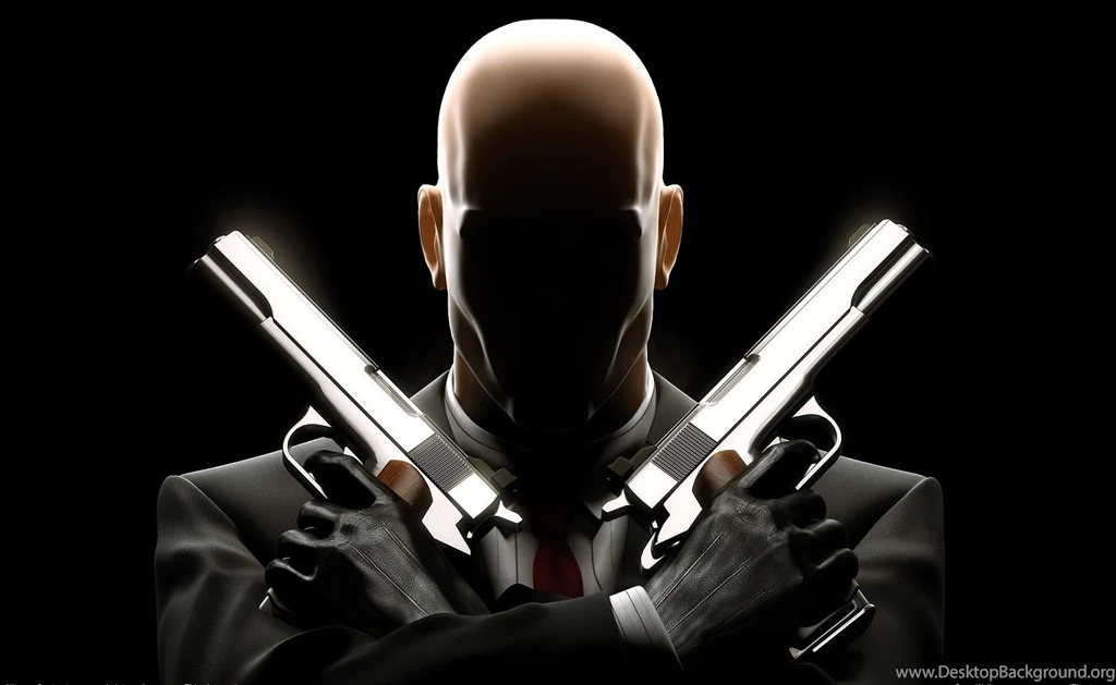 Hitman Movie Guns Wallpaper.