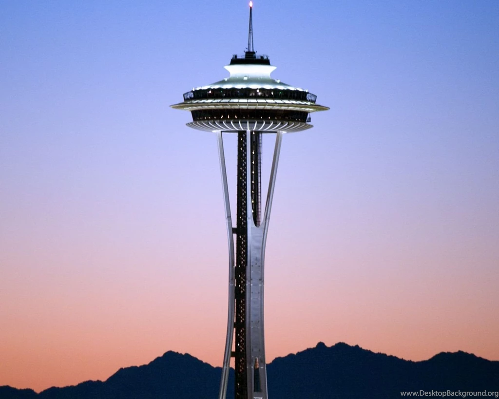Sunset Needle Seattle Wallpapers (10479318) Fanpop