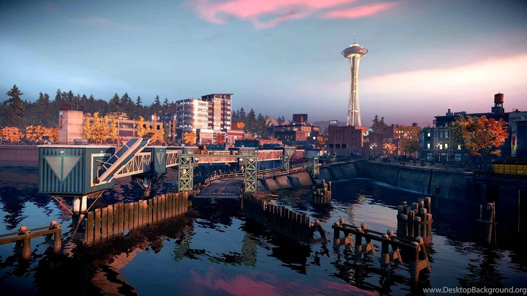 InFAMOUS SECOND SON Sci fi Action Adventure Seattle City Wallpapers ...