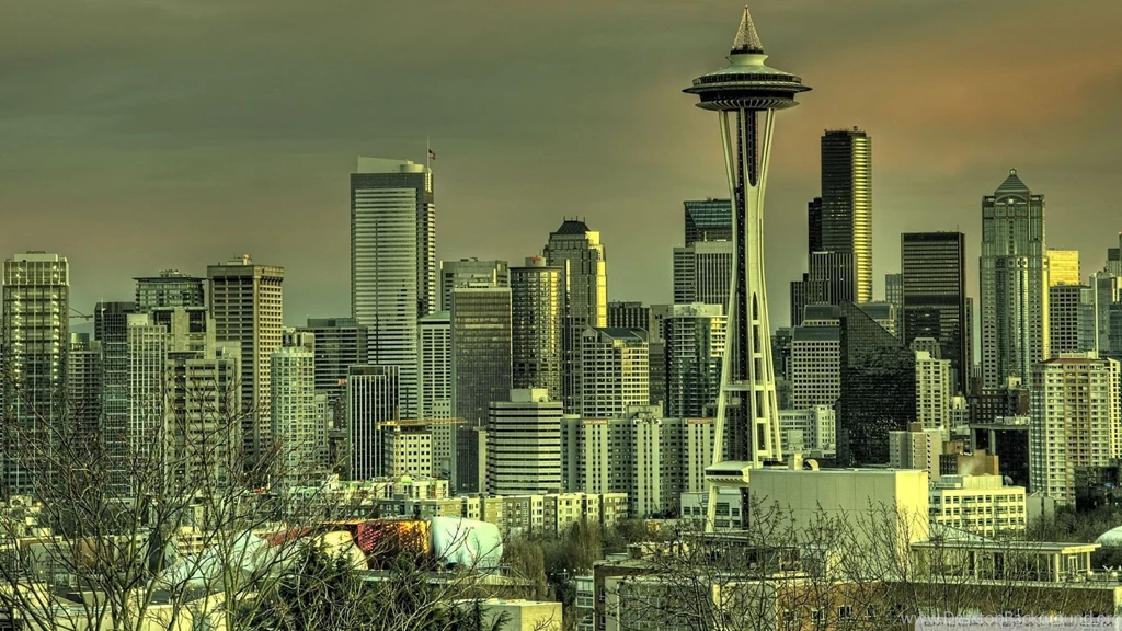 Download Seattle Highway Wallpapers 2560x1600