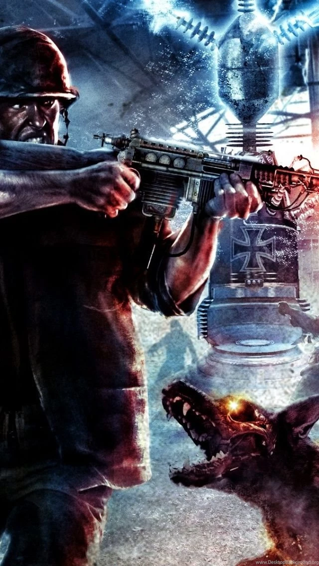 Call Of Duty World At War iPhone 5 Wallpapers