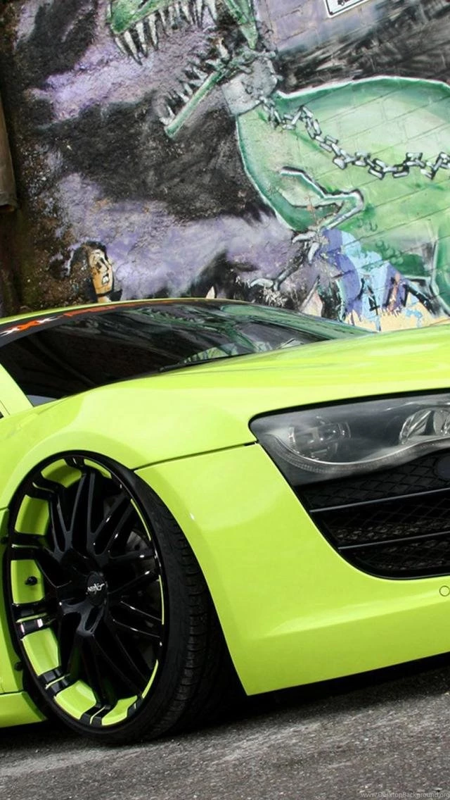 Audi R8 V10 iPhone 5 Wallpapers (640x1136)