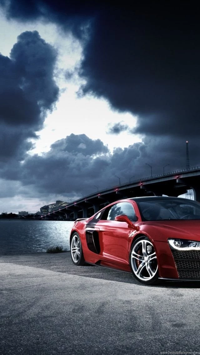 Red R8 iPhone 5 Wallpapers